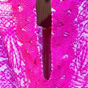 COPY - COPY - Lilly for Target pink and white shift